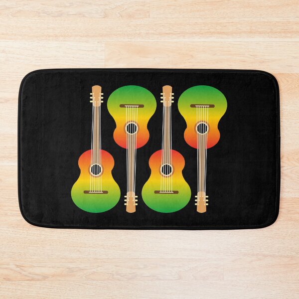 Item preview, Rasta Reggae Music Guitars designed and sold by HotHibiscus.