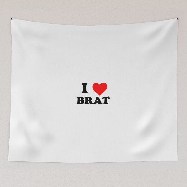 Item preview, i love brat designed and sold by wordswithfonts.