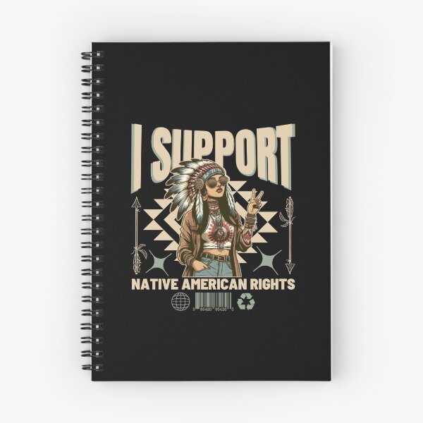 Item preview, I support native American rights designed and sold by Peerless-Prime.