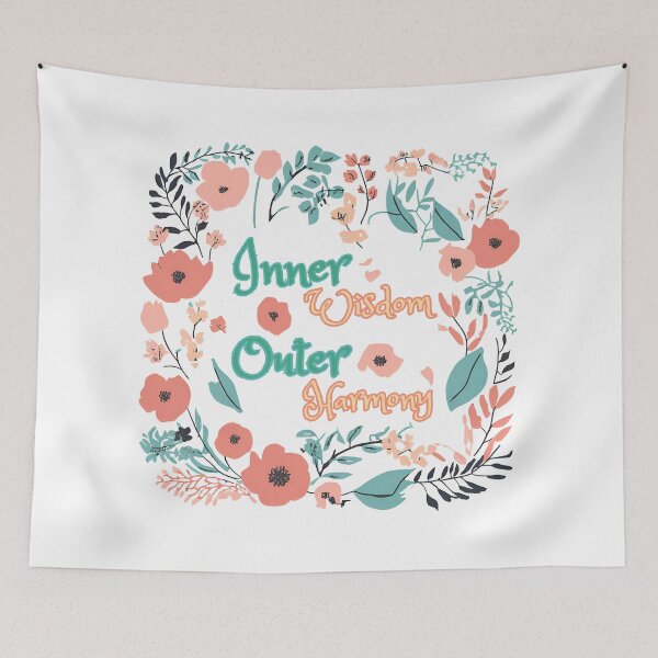 Item preview, Inner wisdom outer harmony designed and sold by ZenAuraBoutique.