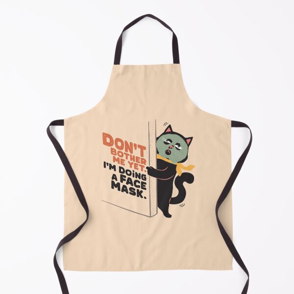 Item preview, Black Cat and Face Mask designed and sold by LazyCaat.