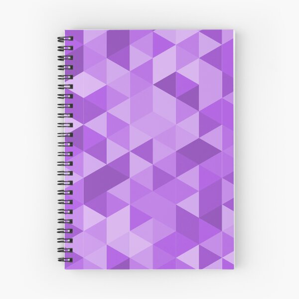 Item preview, Geometric triangular purple abstract with mosaic-style pattern designed and sold by ploen kongsuwan.