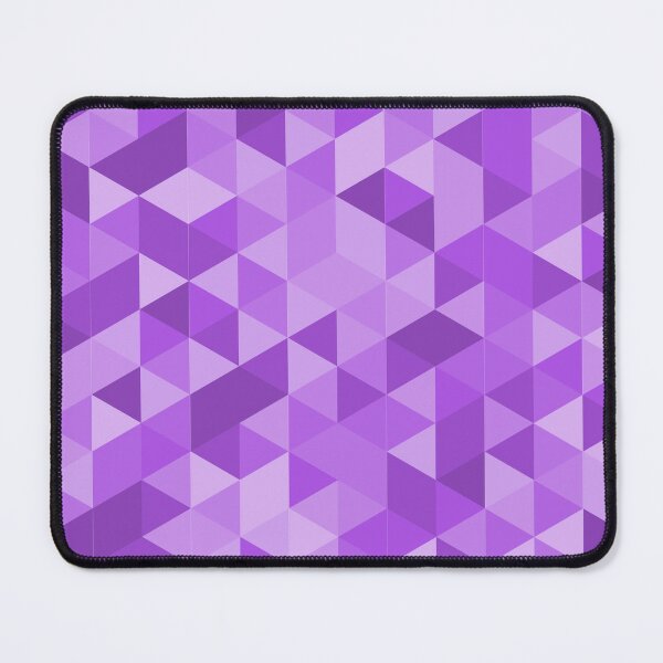 Item preview, Geometric triangular purple abstract with mosaic-style pattern designed and sold by ploen kongsuwan.
