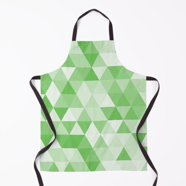 Item preview, Geometric Soft Color Pattern Green and White Triangular Mosaic  designed and sold by ploen kongsuwan.