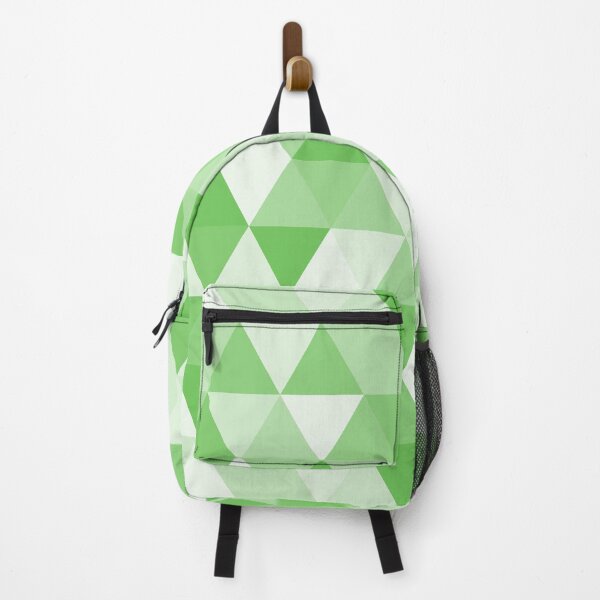 Item preview, Geometric Soft Color Pattern Green and White Triangular Mosaic designed and sold by ploen kongsuwan.