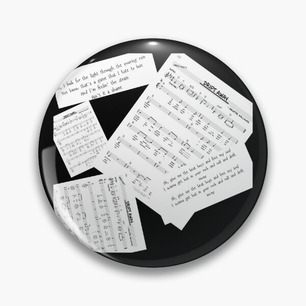 Item preview,  drift away Dobie Gray, lyric, sheet music designed and sold by amy greaves.