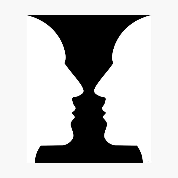 Item preview, Optical Illusion Vase designed and sold by Dandarey.
