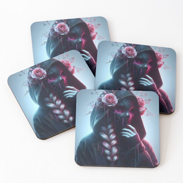 Item preview, Gothic Girl of the Roses designed and sold by GalleryBrisArt.