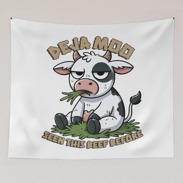 Item preview, Deja Moo! designed and sold by mksjr.