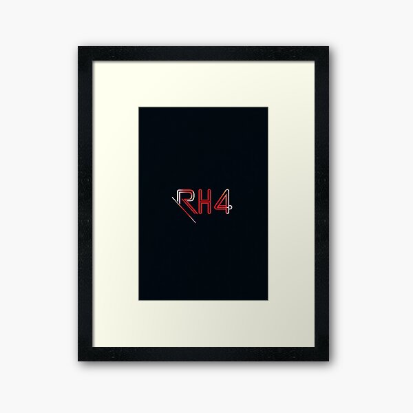 Artikel-Vorschau von Ein futuristisches abstraktes Design mit „RH4, designt und verkauft von RoseShop2093.