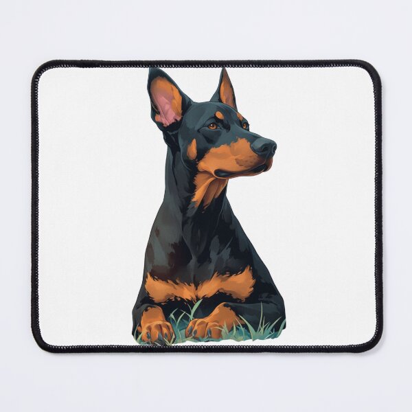 Item preview, Cute Doberman // Flower // Guarding dog // Best Friend // Dog Paw designed and sold by SMARTKIT  DESIGNAGENCY.