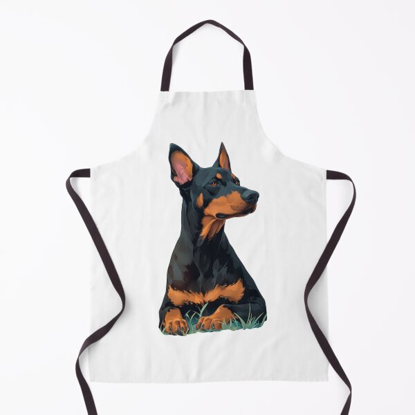 Item preview, Cute Doberman // Flower // Guarding dog // Best Friend // Dog Paw designed and sold by SMARTKIT DESIGNAGENCY.