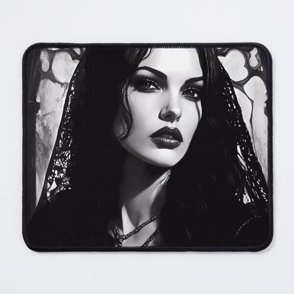 Item preview, Verona Văduva: Dracula’s Enchanting Bride in Black Wedding designed and sold by Oojah's Place.