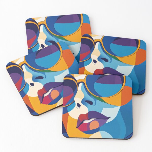 Item preview, desenho abstrato de uma mulher apaixonada designed and sold by RoseShop2093.