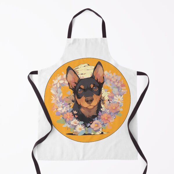 Item preview, Cute Doberman // Flower // Guarding dog // Best Friend // Dog Paw designed and sold by SMARTKIT DESIGNAGENCY.