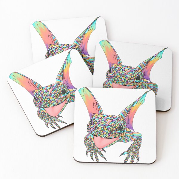 Item preview, Colorful lizard designed and sold by Artistkhg.