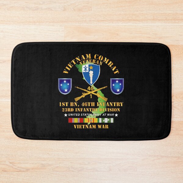 Item preview, 1st Bn 46th Infantry w VN SVC designed and sold by Military Insignia Products.