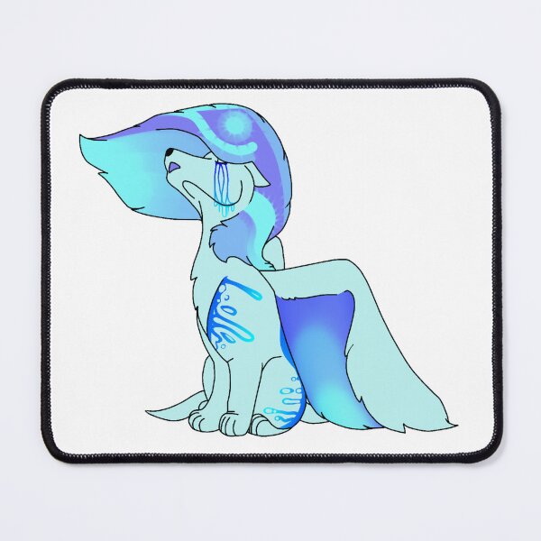 Item preview, Winged Wolfdog howling in the wind designed and sold by beckyhowling.