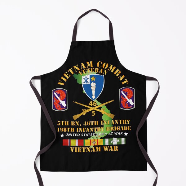 Item preview, 5th Bn 46th Infantry - 198th Infantry Bde w VN SVC designed and sold by Military Insignia Products.
