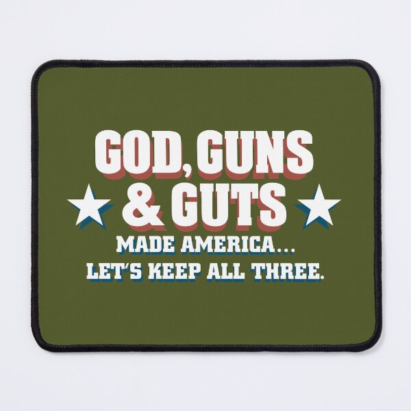 Item preview, HM Murdock’s ‘God, Guns & Guts’ designed and sold by pygmycreative.