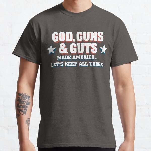 Item preview, HM Murdock’s ‘God, Guns & Guts’ designed and sold by pygmycreative.