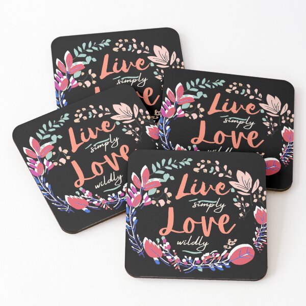 Item preview, Live Simply love wildly designed and sold by ZenAuraBoutique.