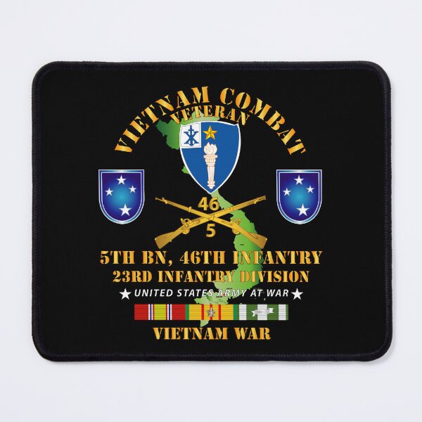Item preview, 5th Bn 46th Infantry w VN SVC designed and sold by Military Insignia Products.