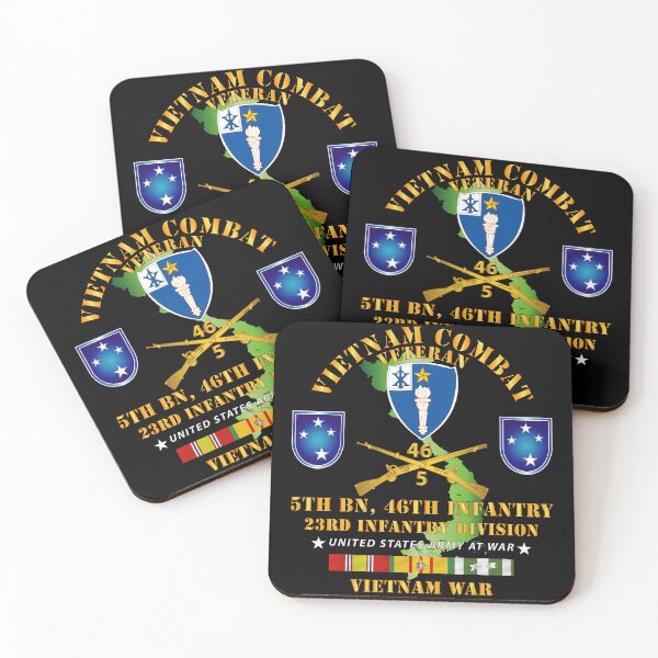 Item preview, 5th Bn 46th Infantry w VN SVC designed and sold by Military Insignia Products.