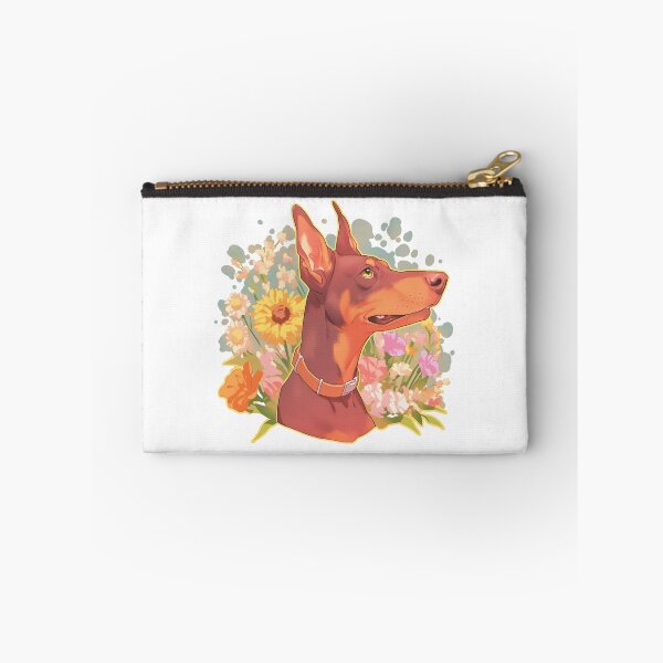 Item preview, Cute Doberman // Flower // Guarding dog // Best Friend // Dog Paw designed and sold by SMARTKIT  DESIGNAGENCY.