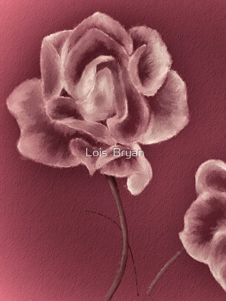 Thumbnail 4 of 4, iPhone Case, Two Roses designed and sold by Lois  Bryan.