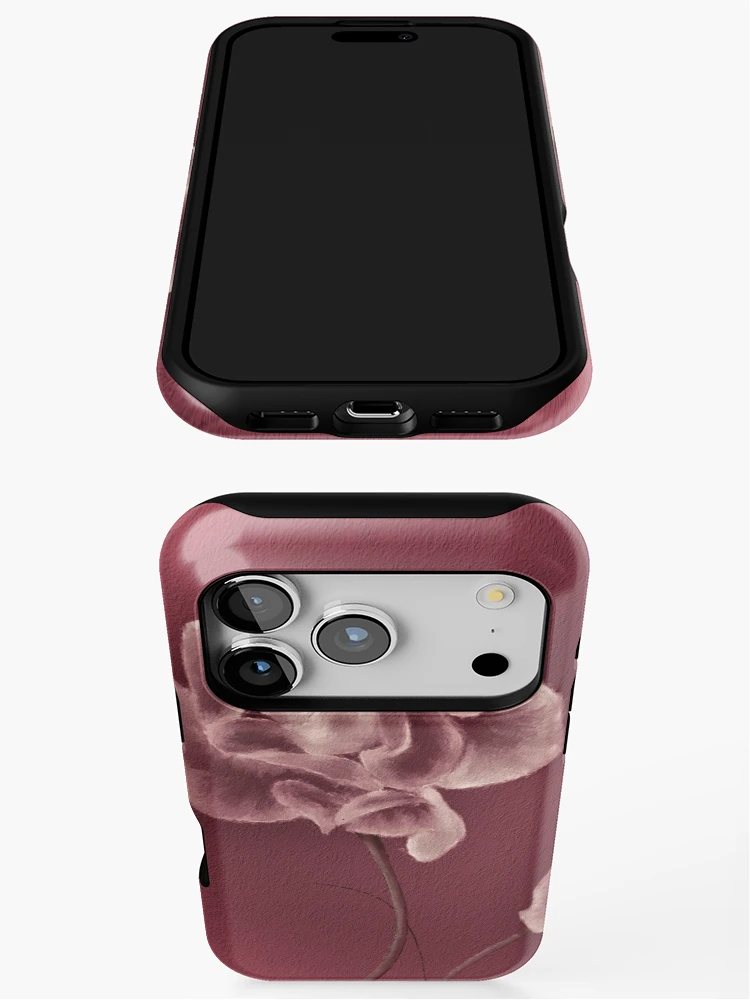Thumbnail 3 of 4, iPhone Case, Two Roses designed and sold by Lois  Bryan.