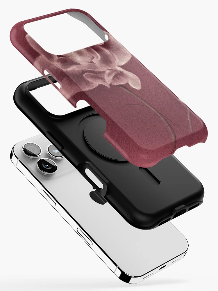 Thumbnail 2 of 4, iPhone Case, Two Roses designed and sold by Lois  Bryan.