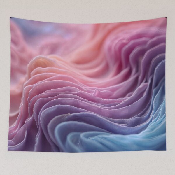 Item preview, waves vibrant abstract texture designed and sold by Creative88Art.