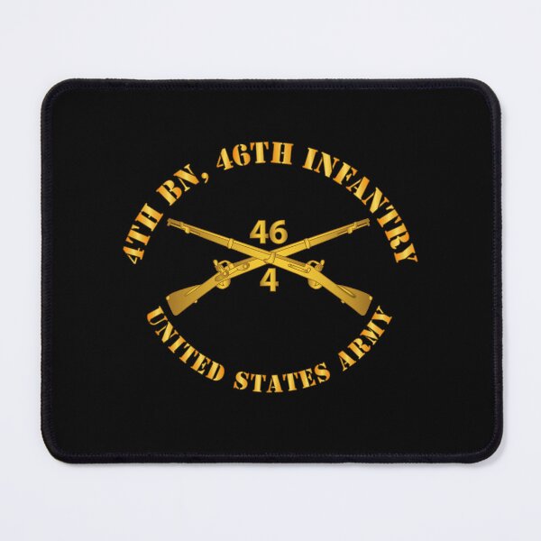 Item preview, 4th Bn 46th Infantry Regt - Infantry Br designed and sold by Military Insignia Products.