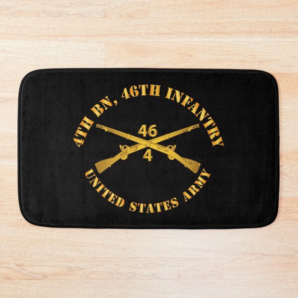 Item preview, 4th Bn 46th Infantry Regt - Infantry Br designed and sold by Military Insignia Products.