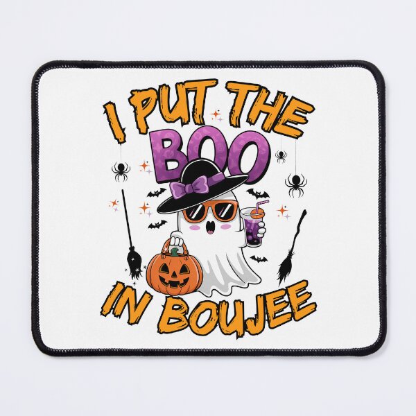 Item preview, I Put The Boo in Boujee, Funny Letter Print Halloween 2025 designed and sold by ArtByKatti.