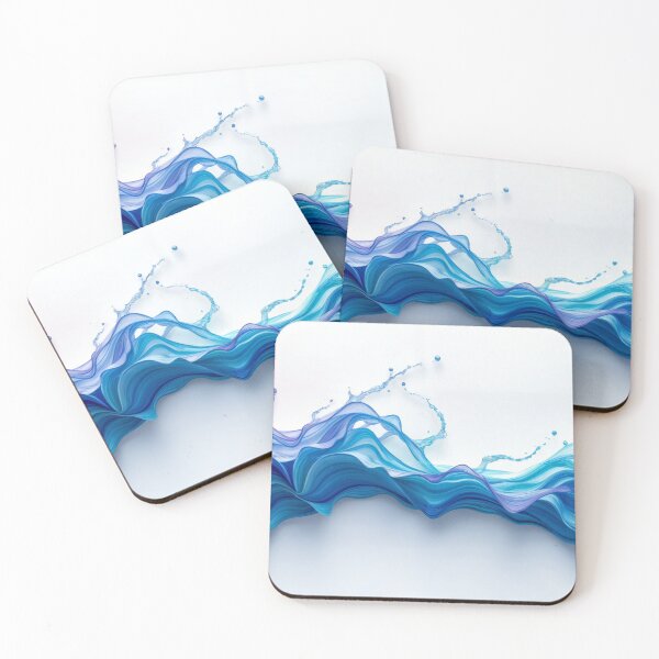 Item preview, Abstract waves liquid material designed and sold by Creative88Art.