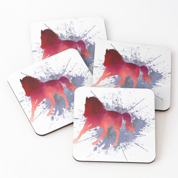 Item preview, Horse watercolor painting effect designed and sold by SamirArt.