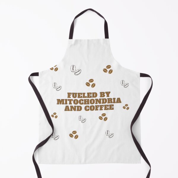 Item preview, Fueled by mitochondria and coffee - Biology designs for biologists designed and sold by ScientistArtist.