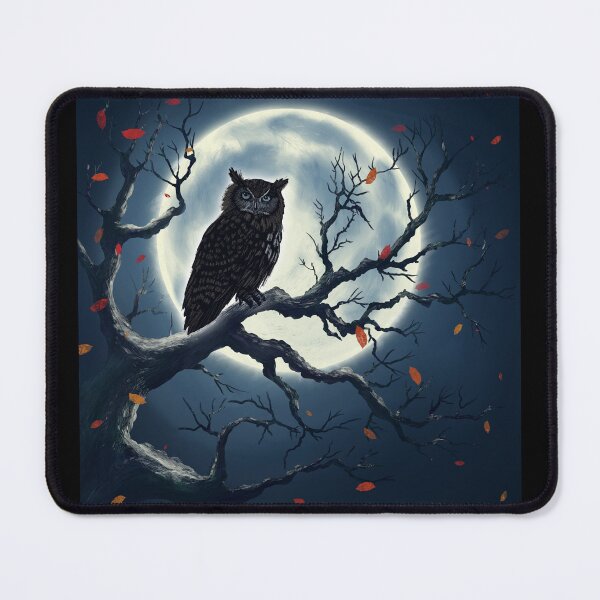 Item preview, Mystic Moonwatcher Owl designed and sold by Shimmersnap.