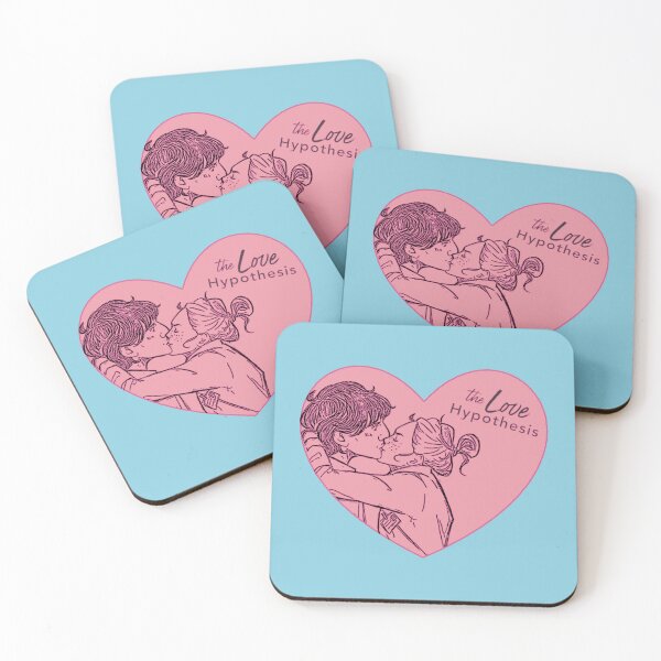 Item preview, The Love Hypothesis Ali Hazelwood Heart designed and sold by baranskini.