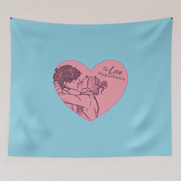 Item preview, The Love Hypothesis Ali Hazelwood Heart designed and sold by baranskini.