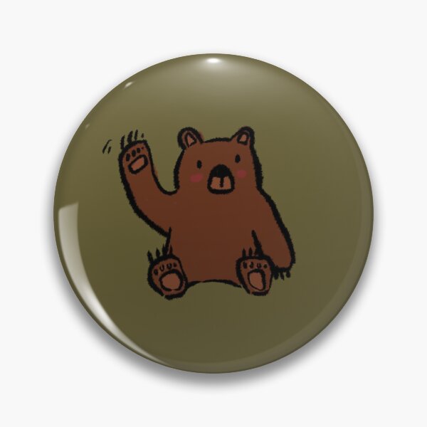 Item preview, friendly bear designed and sold by Roobix-Art.