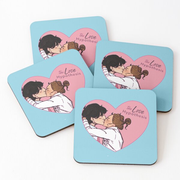 Item preview, The Love Hypothesis Ali Hazelwood Heart designed and sold by baranskini.