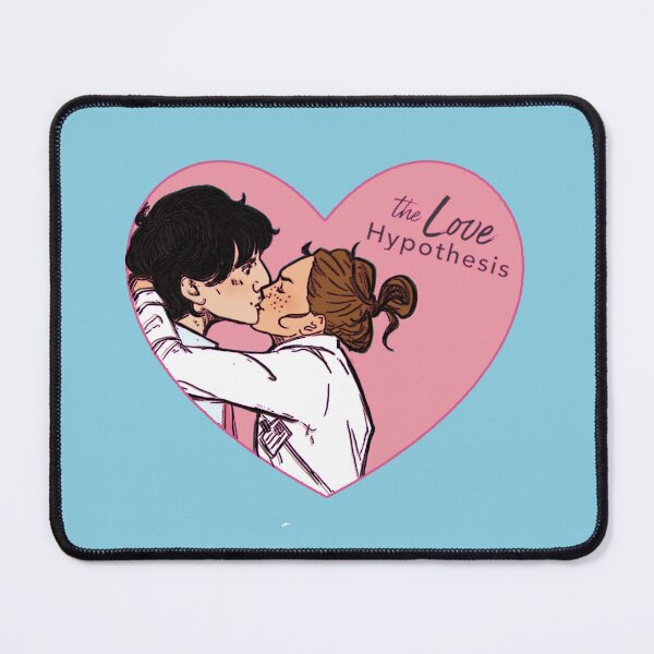 Item preview, The Love Hypothesis Ali Hazelwood Heart designed and sold by baranskini.