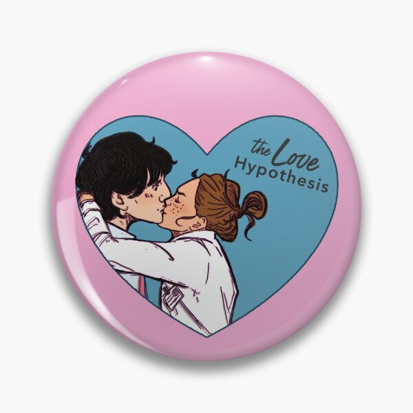 Item preview, The Love Hypothesis Ali Hazelwood Heart designed and sold by baranskini.