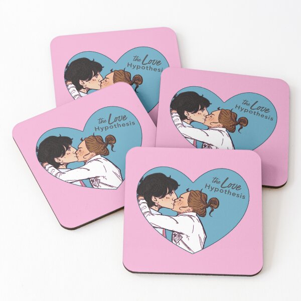 Item preview, The Love Hypothesis Ali Hazelwood Heart designed and sold by baranskini.