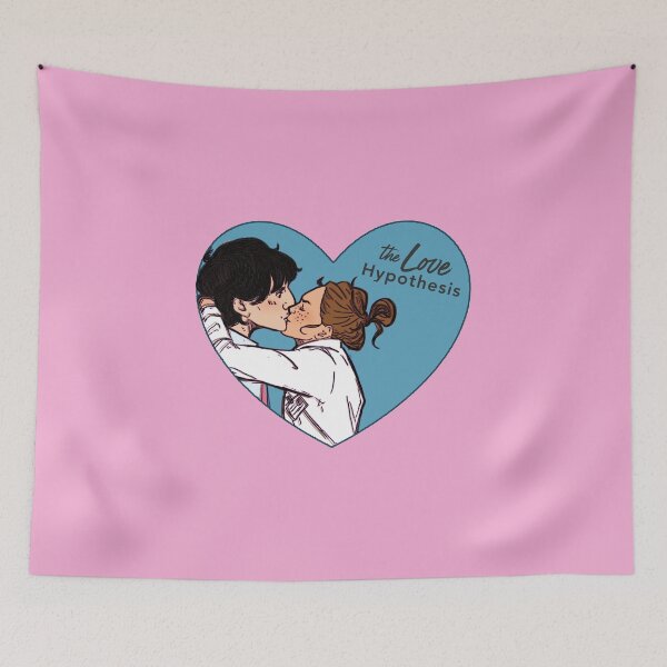 Item preview, The Love Hypothesis Ali Hazelwood Heart designed and sold by baranskini.