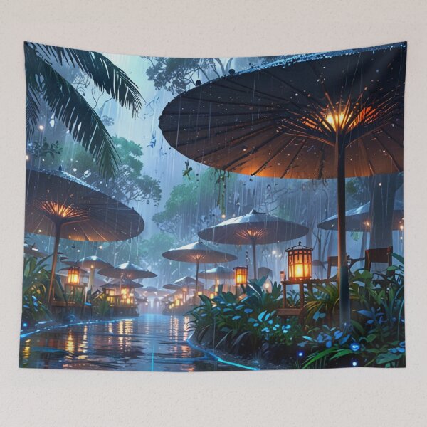 Item preview, The beauty raining day. designed and sold by PatDoArt.