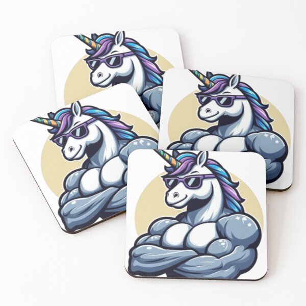 Item preview, Muscular Unicorn: The Magic of Strength designed and sold by R-market.